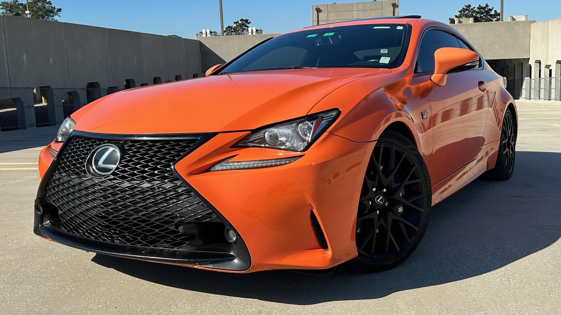 Orange Lexus coupe previously sold by Most4Least
